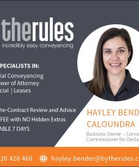 bytherules Conveyancing – Hayley Bender