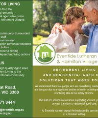 Eventide Lutheran Homes