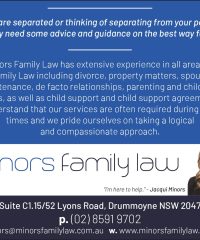 Minors Family Law