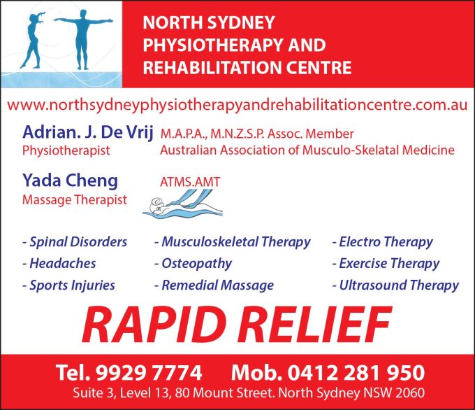 North Sydney Physiotherapy &#038; Rehabilitation