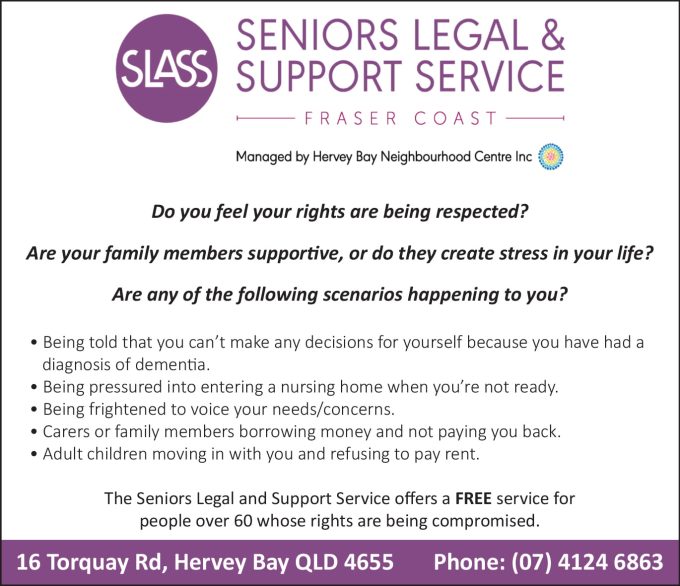 Seniors Legan &#038; Support Service